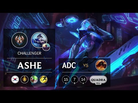 Ashe ADC vs Sivir - KR Challenger Patch 9.7