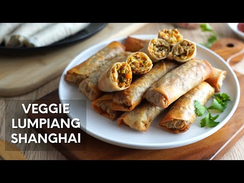 Veggie Lumpiang Shanghai Recipe | Filipino Spring Rolls
