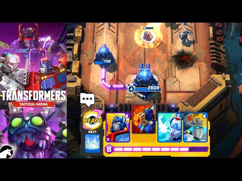 TRANSFORMERS Tactical Arena gameplay - YouTube
