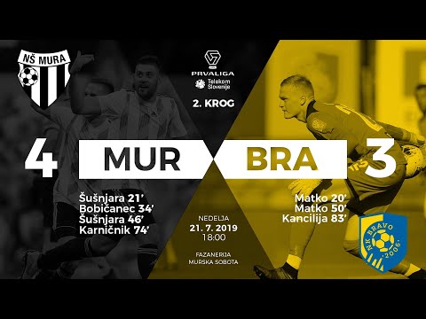 2.krog: Mura - Bravo 4:3 ; Prva liga Telekom Slovenije 2019/2020