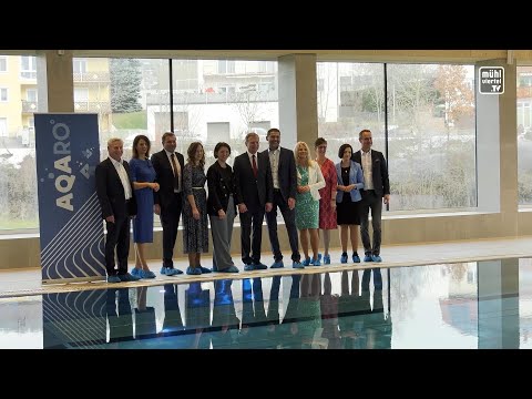 Eröffnung Bezirkshallenbad AQARO in Rohrbach-Berg