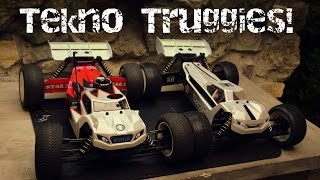 Tekno Truggies! - NT48.3 with Werks Racing B2/2058 and ET48.3 with 2200KV Castle Mamba Monster