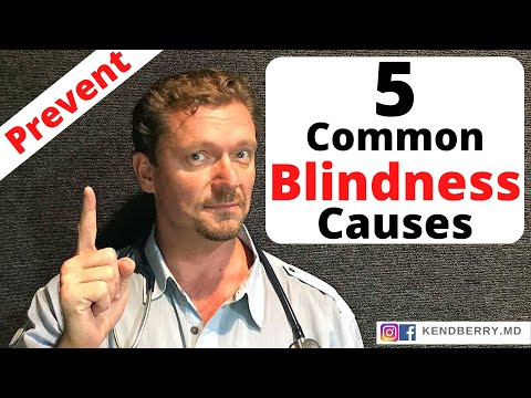 5 Most Common Causes of BLINDNESS (Prevent/Reverse) 2024