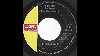 Johnny Rivers - You Dig - '66 Bluesy Pop-Rock on Imperial label with Picture Sleeve