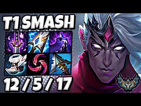 T1 Smash Varus vs Ezreal [ ADC ] Korea Challenger Patch 25.12