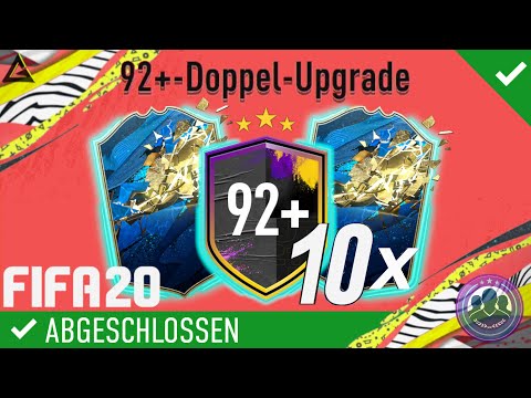 OMG! UNFASSBAR! 😱😍 10X 92+ DOPPEL-UPGRADE SBC! 10X 92+ DOUBLE UPGRADE SBC! | FIFA 20 ULTIMATE TEAM