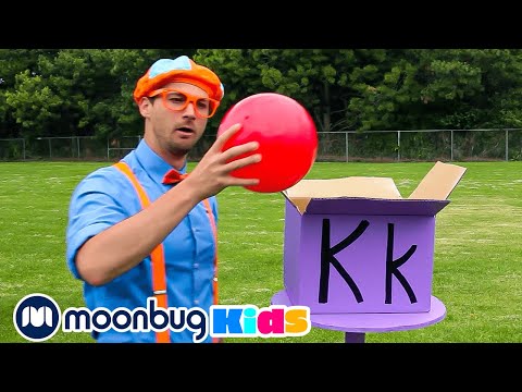 Learn the Alphabet with ABC Boxes | Blippi! | Kids Songs | Moonbug Kids