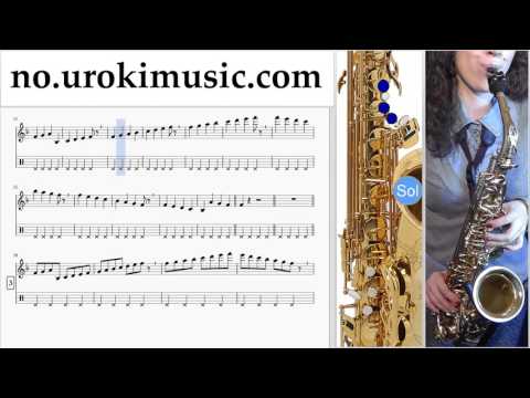 Lær å Spille Saksofon (Tenor) Justin Bieber - Sorry Melodi Trening Del#1 um-i935