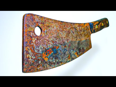 I Restore This Rusty $300 Butchers Knife