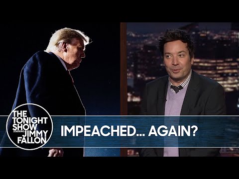 特朗普可能再次面臨彈劾｜今夜秀 (Trump Could Face Impeachment…Again | The Tonight Show)