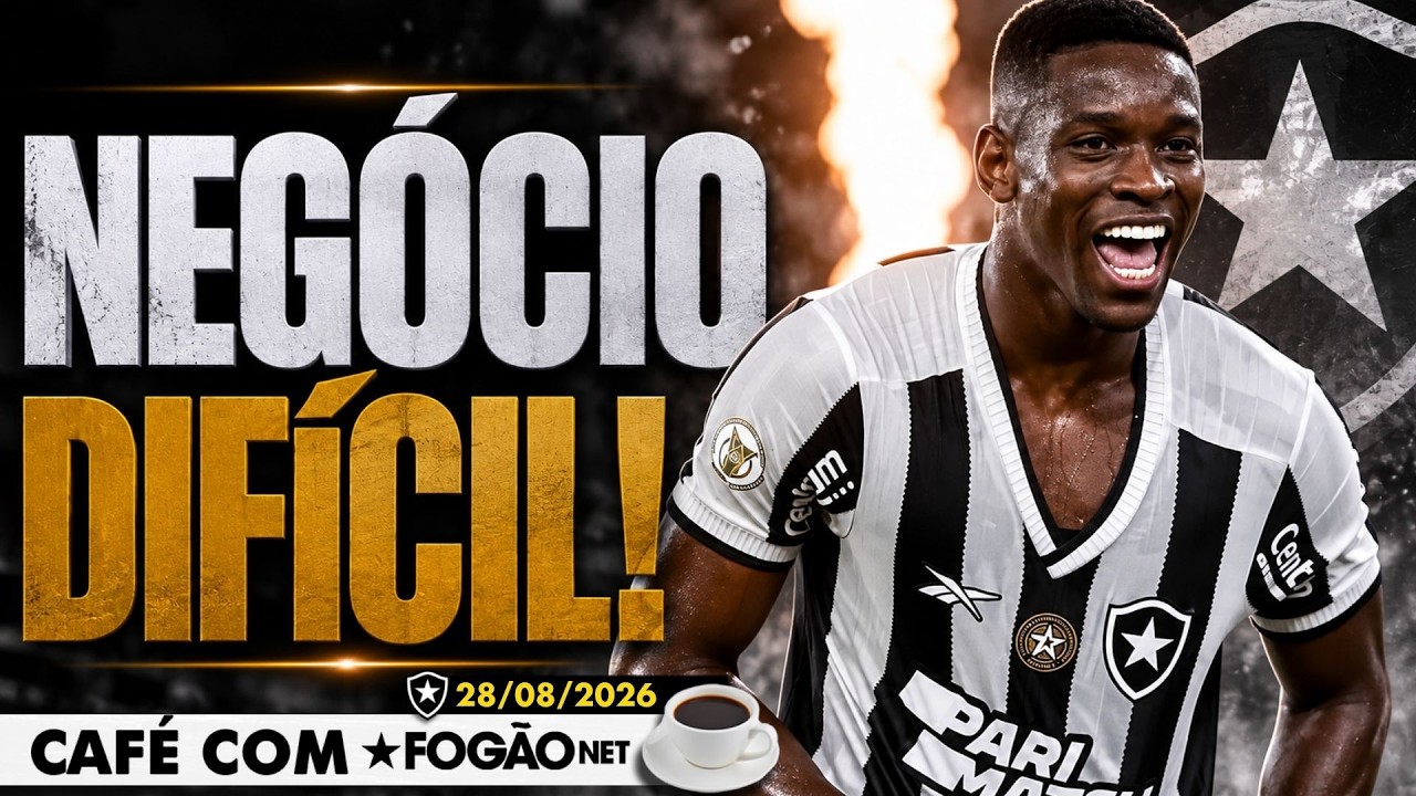 LIVE CAFÉ COM FOGÃONET | Botafogo tenta costurar acordo por Luiz Henrique; Ythallo de saída