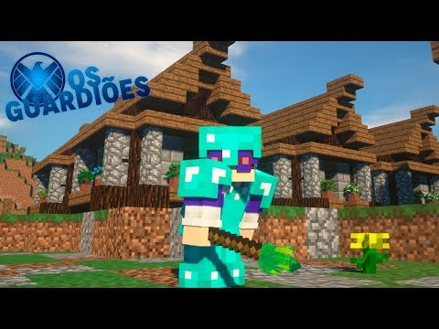 MINECRAFT: OS GUARDIÕES ep.49 -- FIZEMOS UMA LANÇA COM A KRYPTONITA!!!