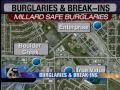 Burglaries and Break-Ins Safe and ATM Thefts