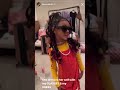 Kulture styled herself in her mom’s clothes via Cardi B’s Instagram story. 💎❤️‍🔥