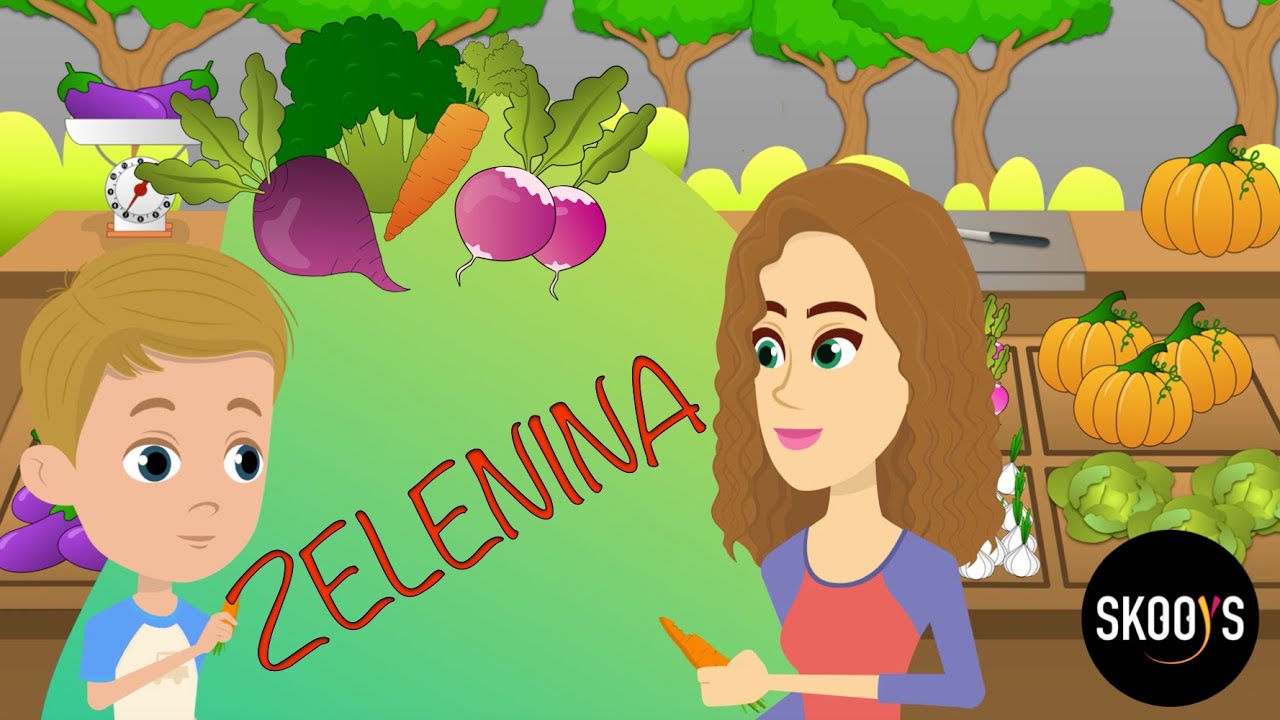 Zelenina - učíme sa spoznávať zeleninu | Video pre deti | Skooys