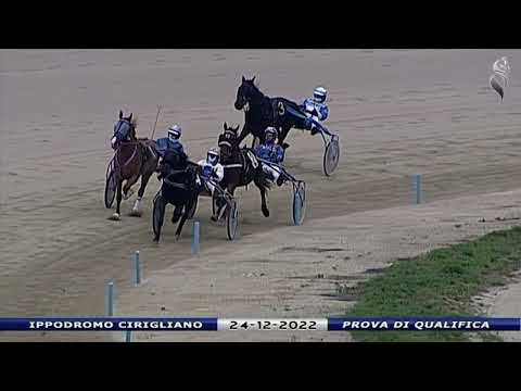 Aversa trotto 24 Dicembre 2022 - Prova di qualifica