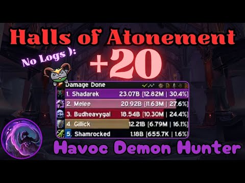 +20 Halls of Atonement | Aldrachi Havoc DH | TWW Season 3
