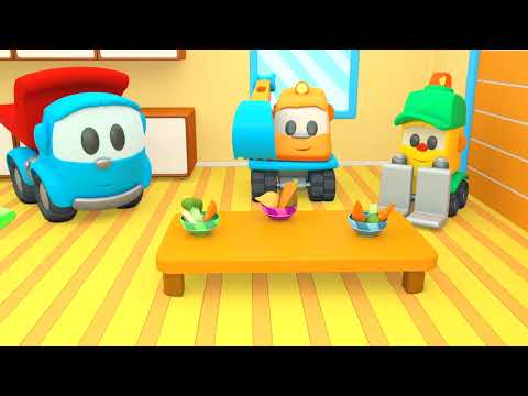 Laula Kuormuri Leon kanssa – vihanneslaulu lapsille