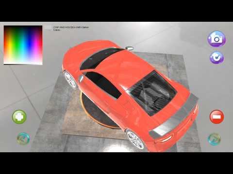 Augmented 3d Car Paint Video