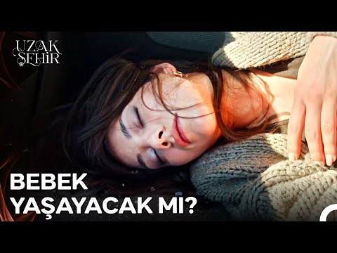 Kaya ve Zerrin, Demir'den Kaçarken KAZA YAPTI! - Uzak Şehir 43. Bölüm (SON SAHNE)