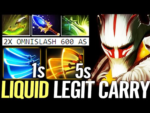 🔥 Liquid 100% LEGIT CARRY Matumbaman — Swift Blink + Butterfly MAX AS 2x Slash Juggernaut Dota 2 Pro