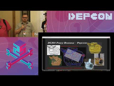 DEF CON 25 Car Hacking Village - Badge Life: DEFCON Unofficial Badges Panel