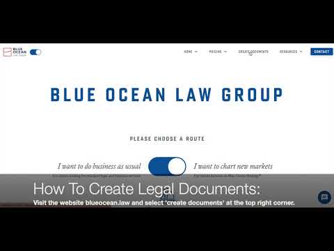 Blue Ocean Law Group video.
