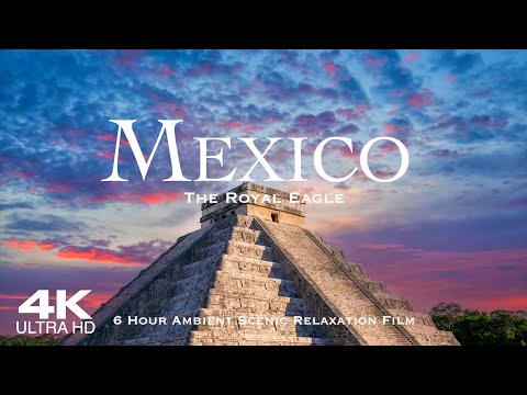 [4K] MEXICO 2026 🇲🇽 México 6 Hour Drone Aerial Relaxation Film UHD | Ciudad de México CDMX