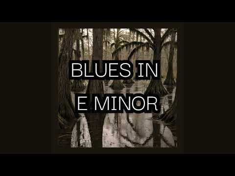 Dark Swampy Blues Backing Track in E Minor | Gritty and Moody Jam Track