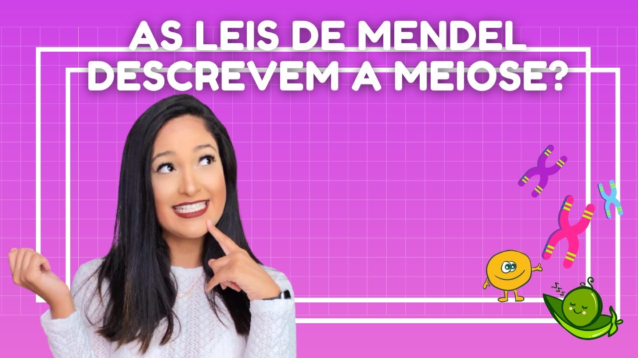 RELACIONANDO AS LEIS DE MENDEL COM A MEIOSE - Qual a relação da meiose com as leis de mendel?