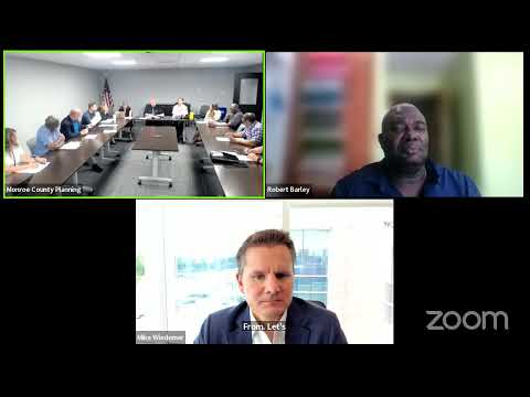 Monroe Co. Planning Board - Regular Meeting