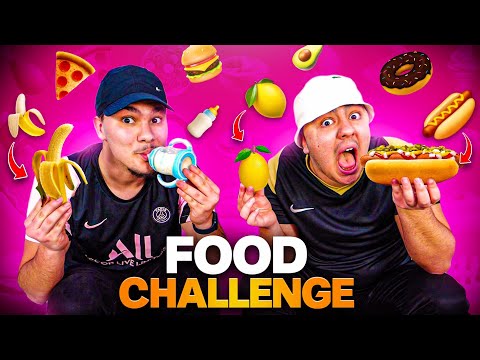 ON TENTE LE EMOJIS FOOD CHALLENGE ! (ne choisit pas le mauvais aliment)