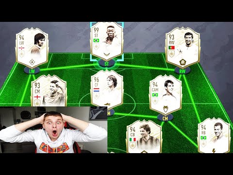 7x Prime ICON Moments in 194 Rated Team of the season Fut Draft Challenge! - Fifa 20 Ultimate Team