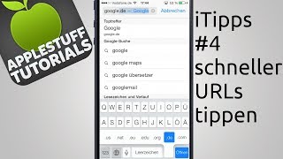 iTipps #4 schneller URLs tippen (Deutsch, HD)
