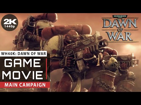 Warhammer 40k: Dawn of War | Game Movie [2k QHD 60 FPS - PC] Full Game / No Commentary