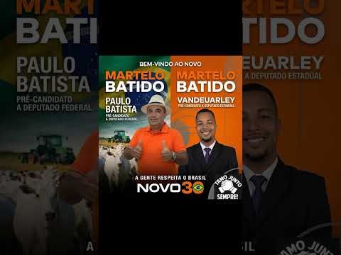 Vandeuarley e Paulo Batista de Tanque Novo-Bahia concorrerá as eleições de 2026