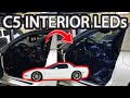 C5 Corvette LED interior Light Upgrade (How to Install Brighter More Modern Interior Bulbs)