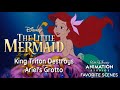 The Little Mermaid 1989 King Triton Destroys Ariel S Grotto