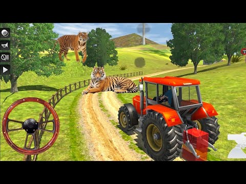 Real Tractor Trolley Cargo Farming Simulator - Game #4