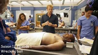 Grey&#39;s anatomy S12E01 - Wrecking ball - Scars on 45