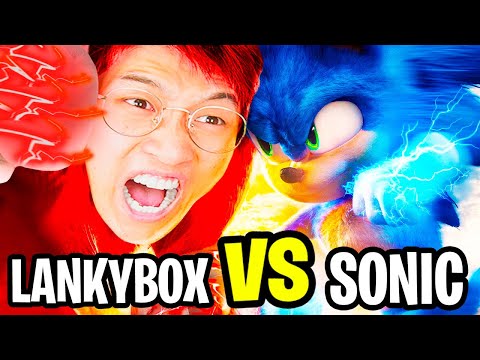 LANKYBOX IS IN THE SONIC MOVIE?! (Sonic The Hedgehog 2 Movie LANKYBOX PARODY!)