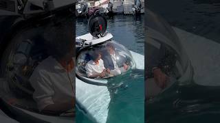 Would you dive in a submarine? 🐠 Explore the sea for up to eight hours at 100m (330ft) of depth.