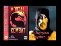 Mortal Kombat 1992 Sega Genesis Scorpion Playthrough Mortal Kombat Legacy Kollection PS5