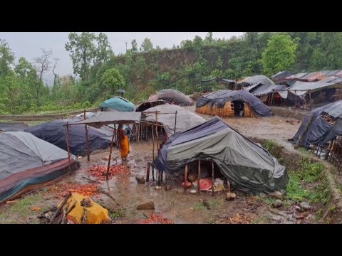 The last nomadic tribe of Nepal |Heavy Rainy Day chapter 5 Nepal last nomad raute trib rural village