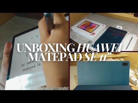 Huawei MatePad SE 11" Unboxing | Palm Rejection test 🕯️💌