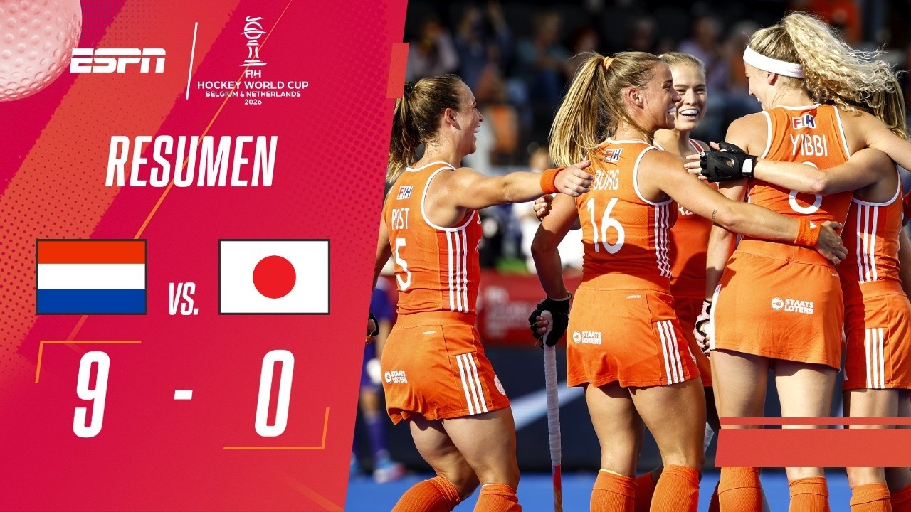 PAÍSES BAJOS GOLEÓ A JAPÓN Y SE ADUEÑÓ DEL GRUPO A CON 9 PUNTOS | Países Bajos 9-0 Japón | RESUMEN