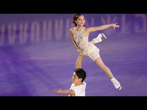 5位から世界歴代最高へ…涙の逆転劇に会場総立ち😭⛸️#りくりゅう#三浦璃来#木原龍一#フィギュアスケート#ミラノ五輪#ペアスケート#金メダル#大逆転#エキシビション