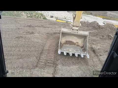 Komatsu PC 210 bucket changing procedure