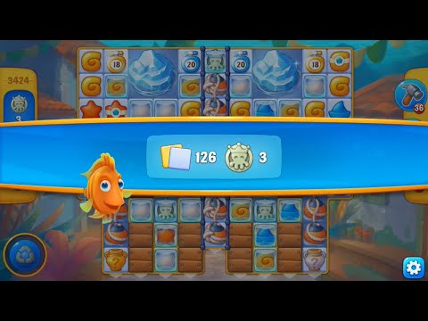 Fishdom Level 3424. HD Quality