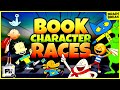 Book Character Races ‍ ️ Kids Brain Break Read Across America